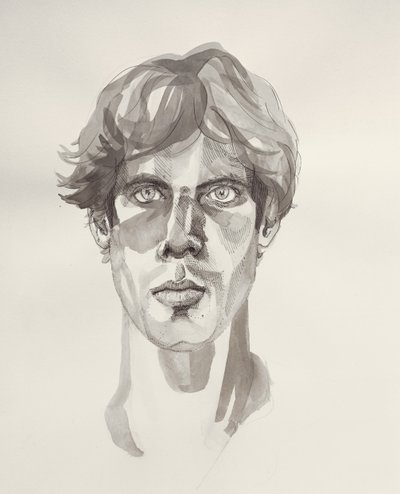 Self-Portrait by Marcus Morrell